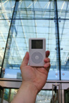An iPod at the Birmingham Apple Store